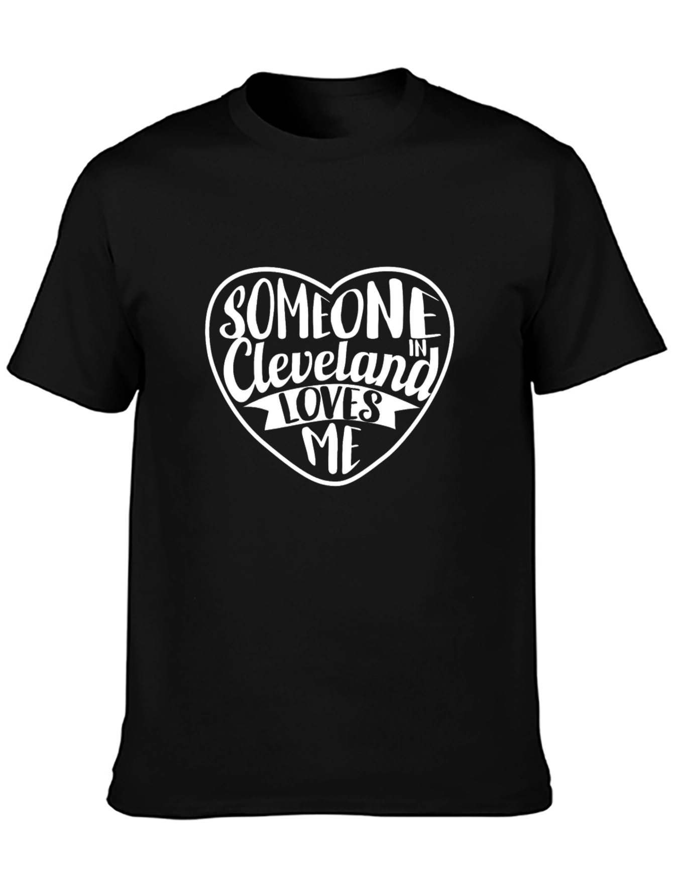 Cleveland Loves Me T-Shirt - Black