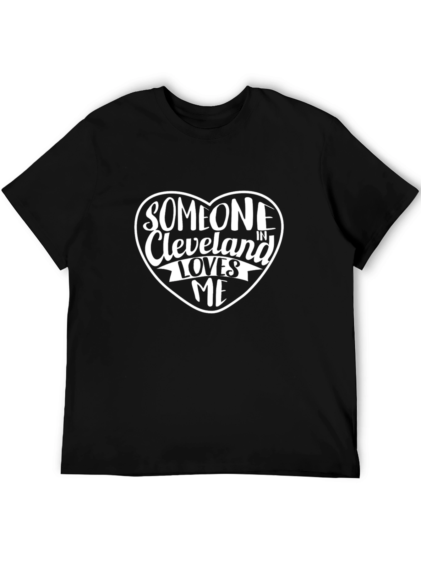 Cleveland Loves Me T-Shirt - Black