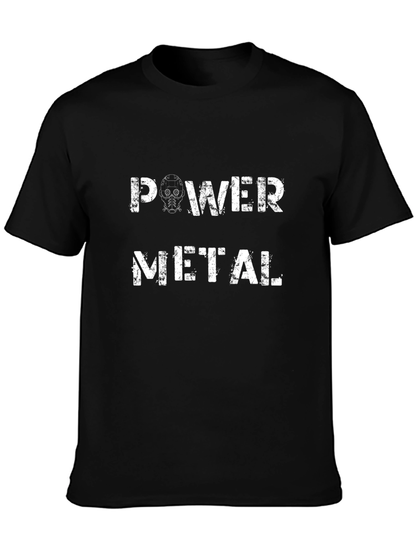 Power Metal Graphic T-Shirt - Black