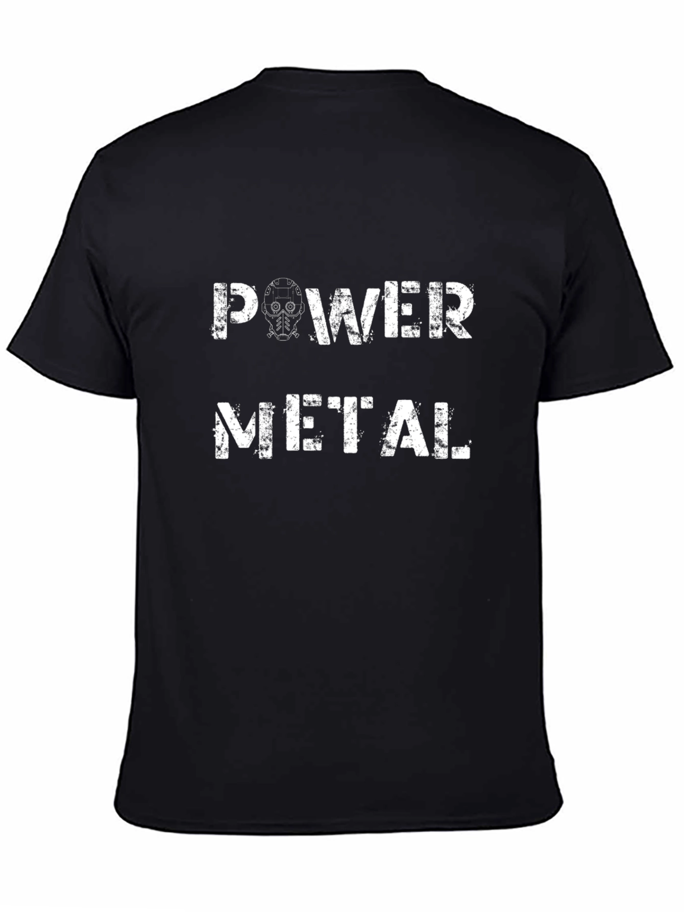Power Metal Graphic T-Shirt - Black