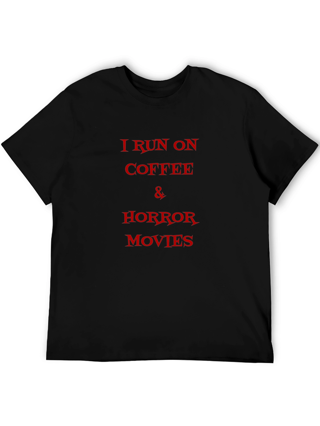 Coffee and Horror Movies T-Shirt