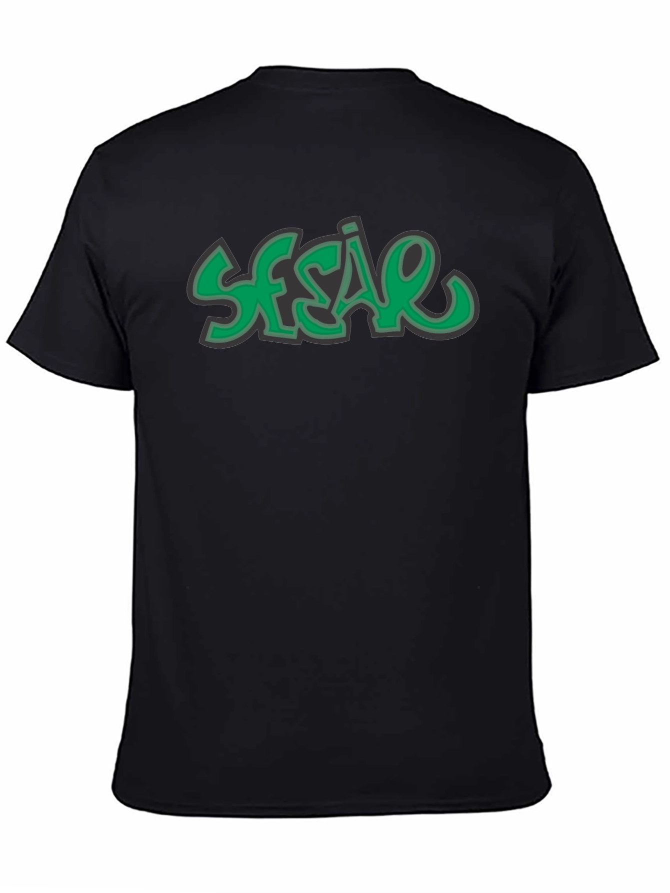 SFSÅR T-Shirt - Unique Green Graphic Print