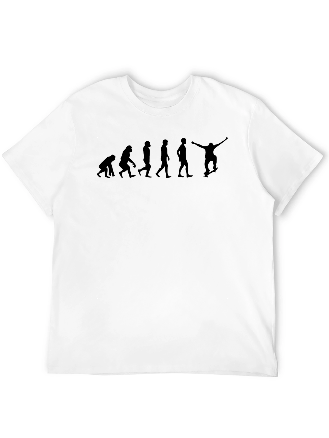 Evolution Skateboard T-Shirt - Black