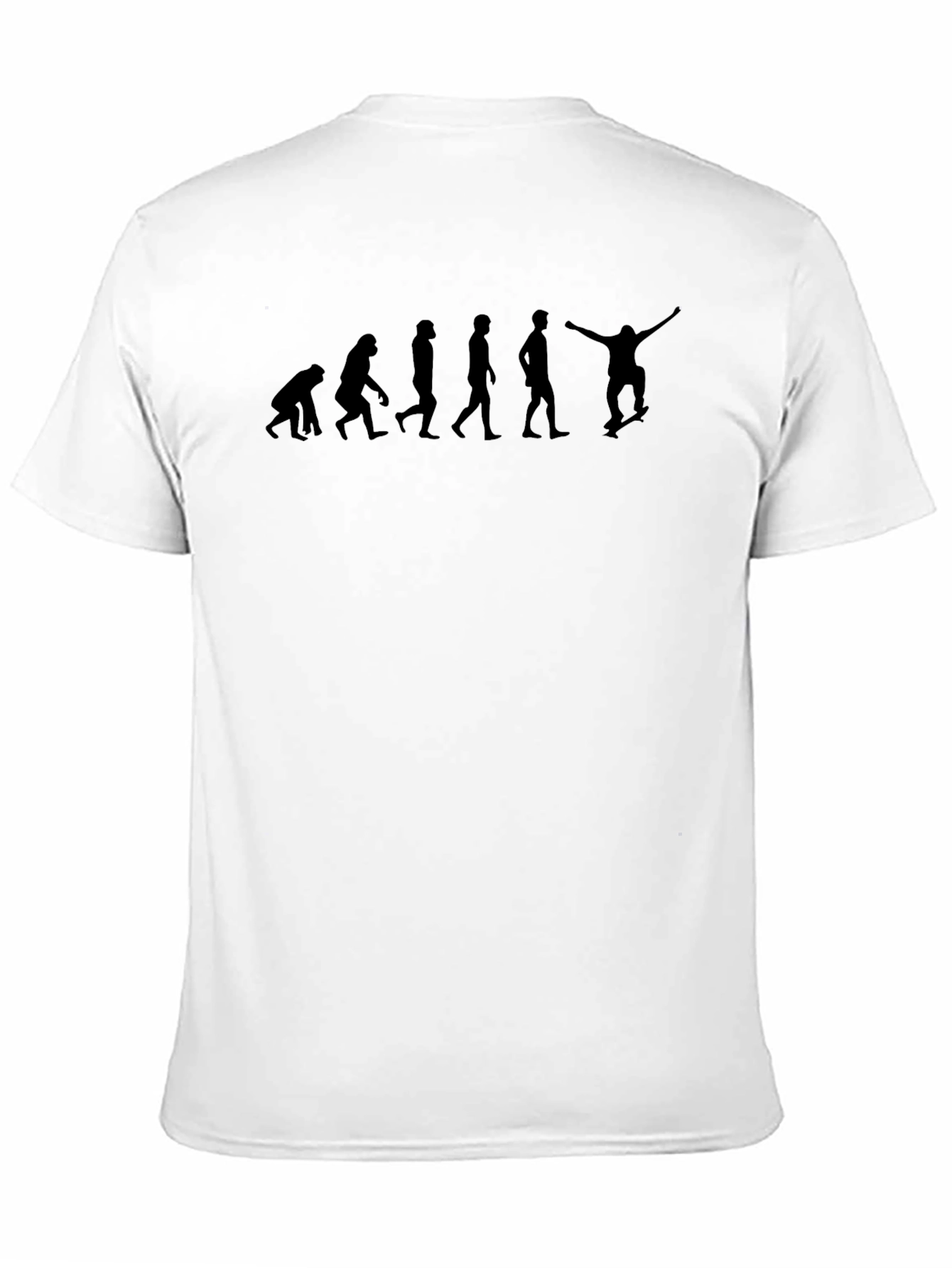 Evolution Skateboard T-Shirt - Black