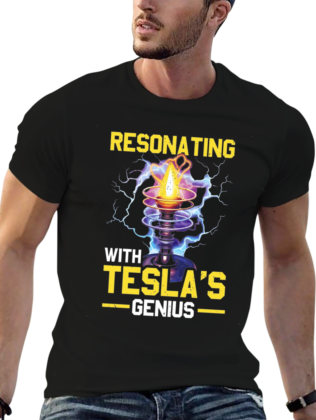 Resonating with Teslas Genius T-Shirt