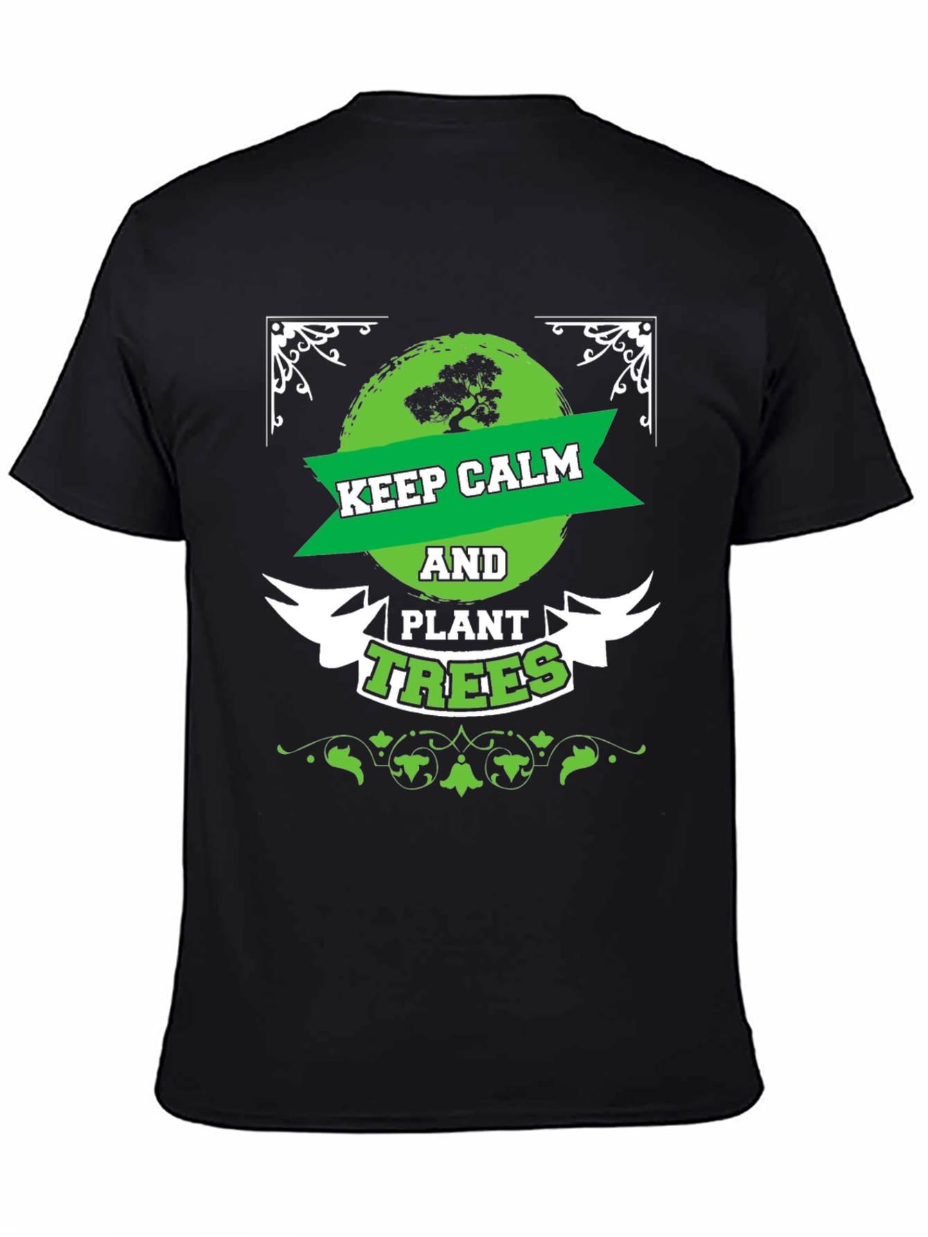 Keep Calm and Plant Trees Graphic Tee