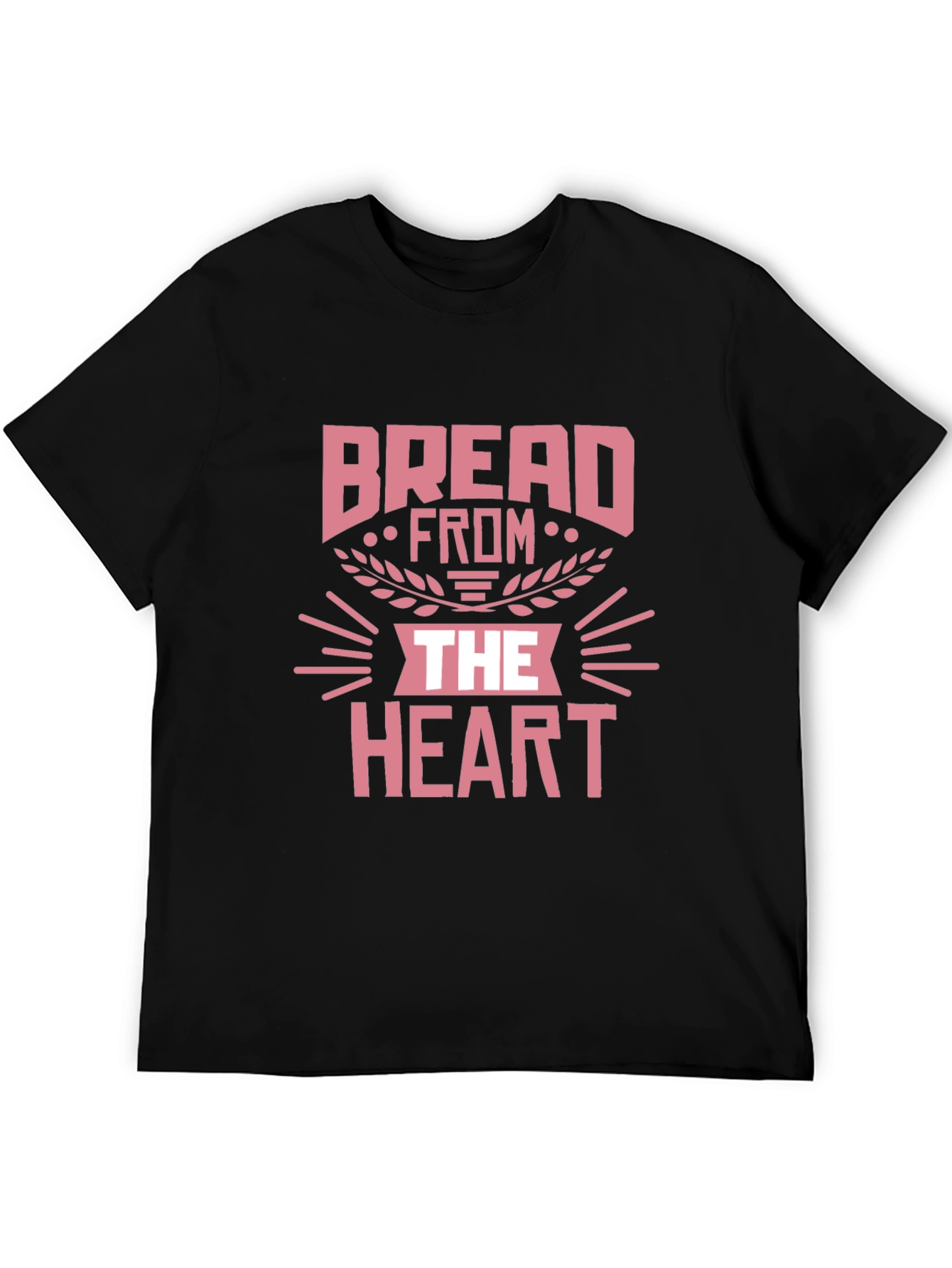 Bread From The Heart Black T-Shirt