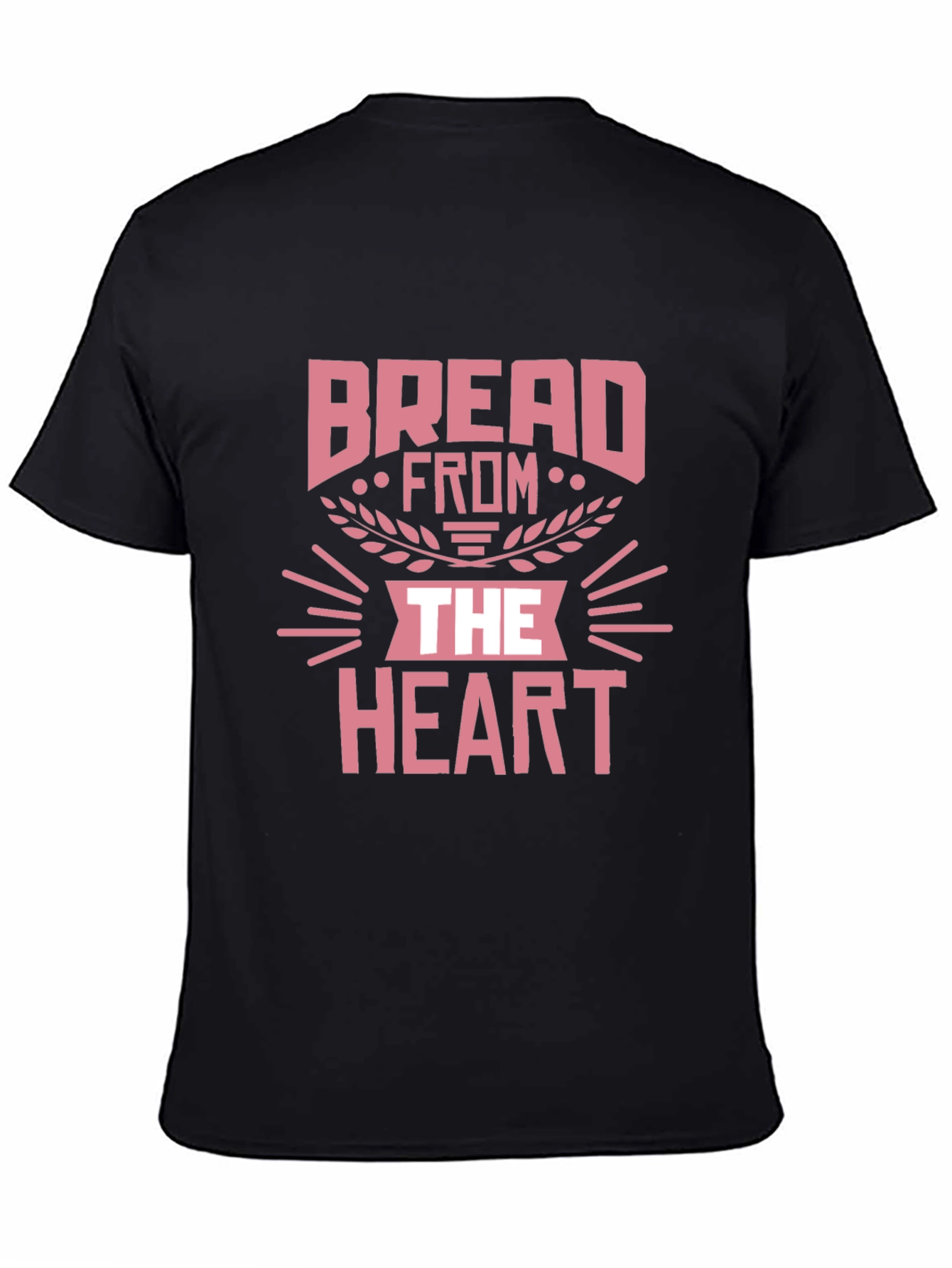 Bread From The Heart Black T-Shirt
