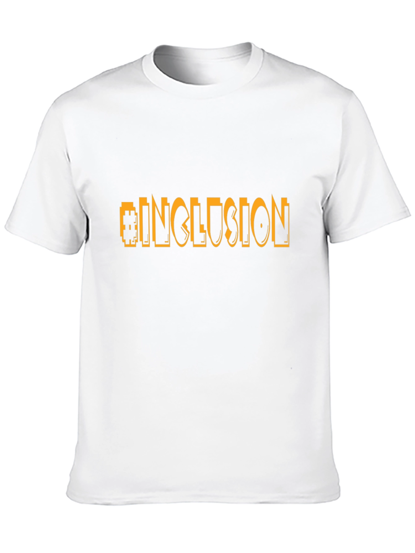 Inclusion Graphic Tee - Black Cotton T-Shirt