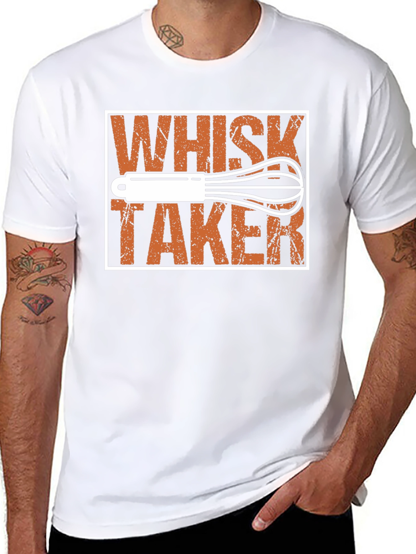 Whisk Taker Graphic Tee - Funny Chef Shirt