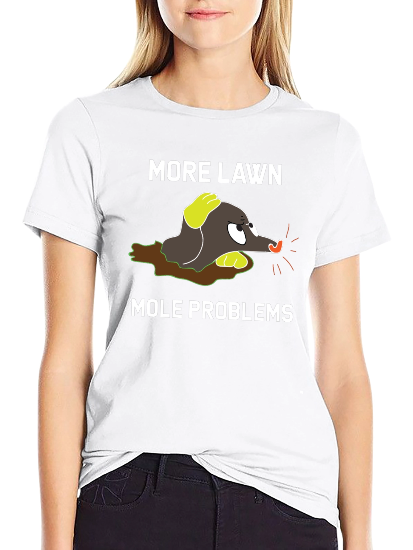 More Lawn Mole Problems Graphic Tee