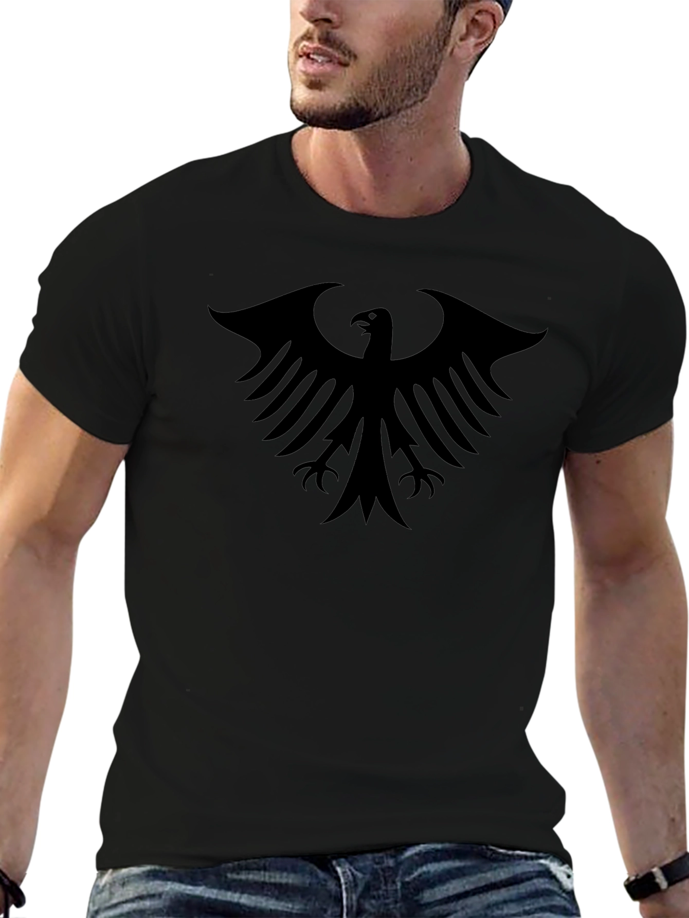 Black Eagle Graphic Tee - Mens