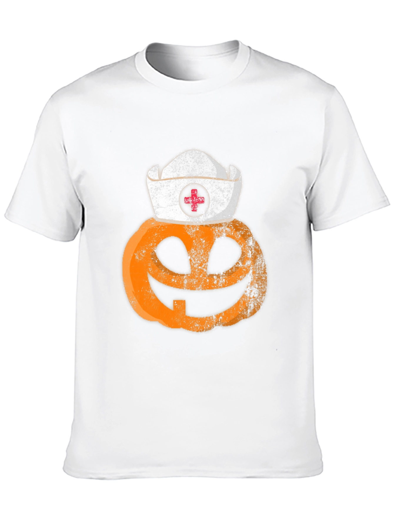 Halloween Nurse Pumpkin T-Shirt