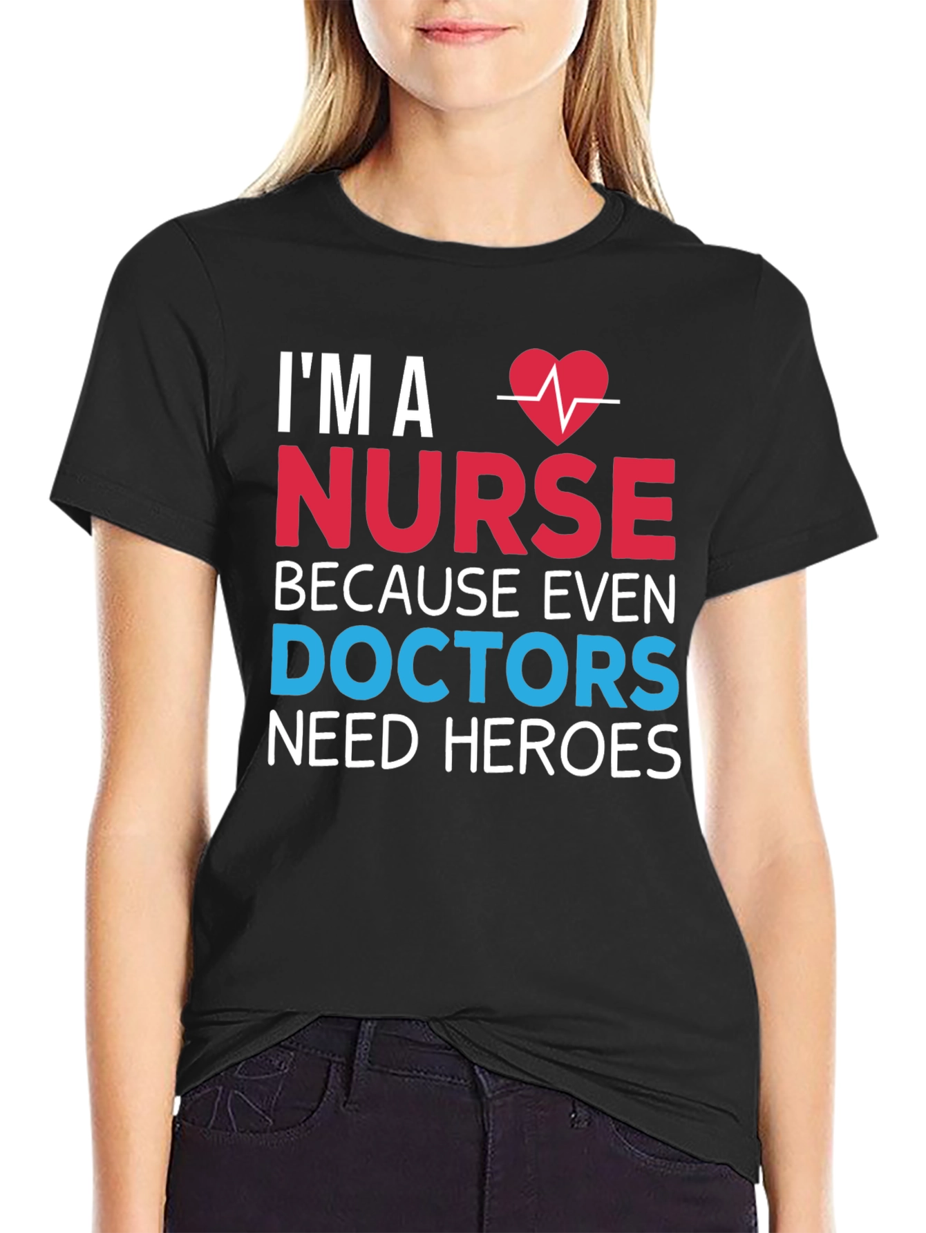 Im a Nurse Hero Graphic T-Shirt