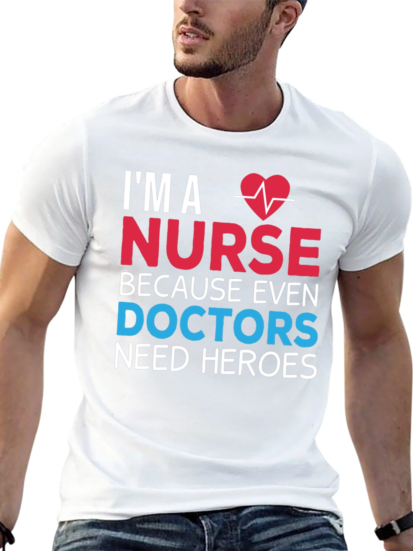 Im a Nurse Hero Graphic T-Shirt