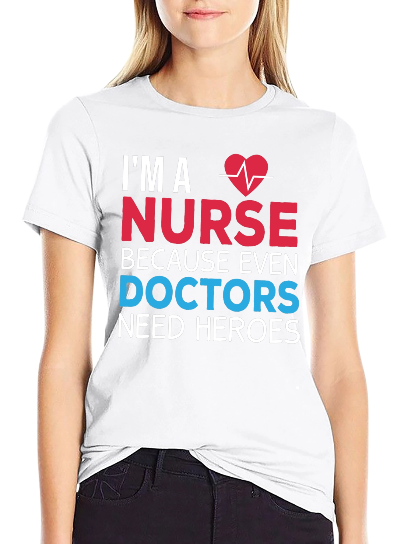 Im a Nurse Hero Graphic T-Shirt