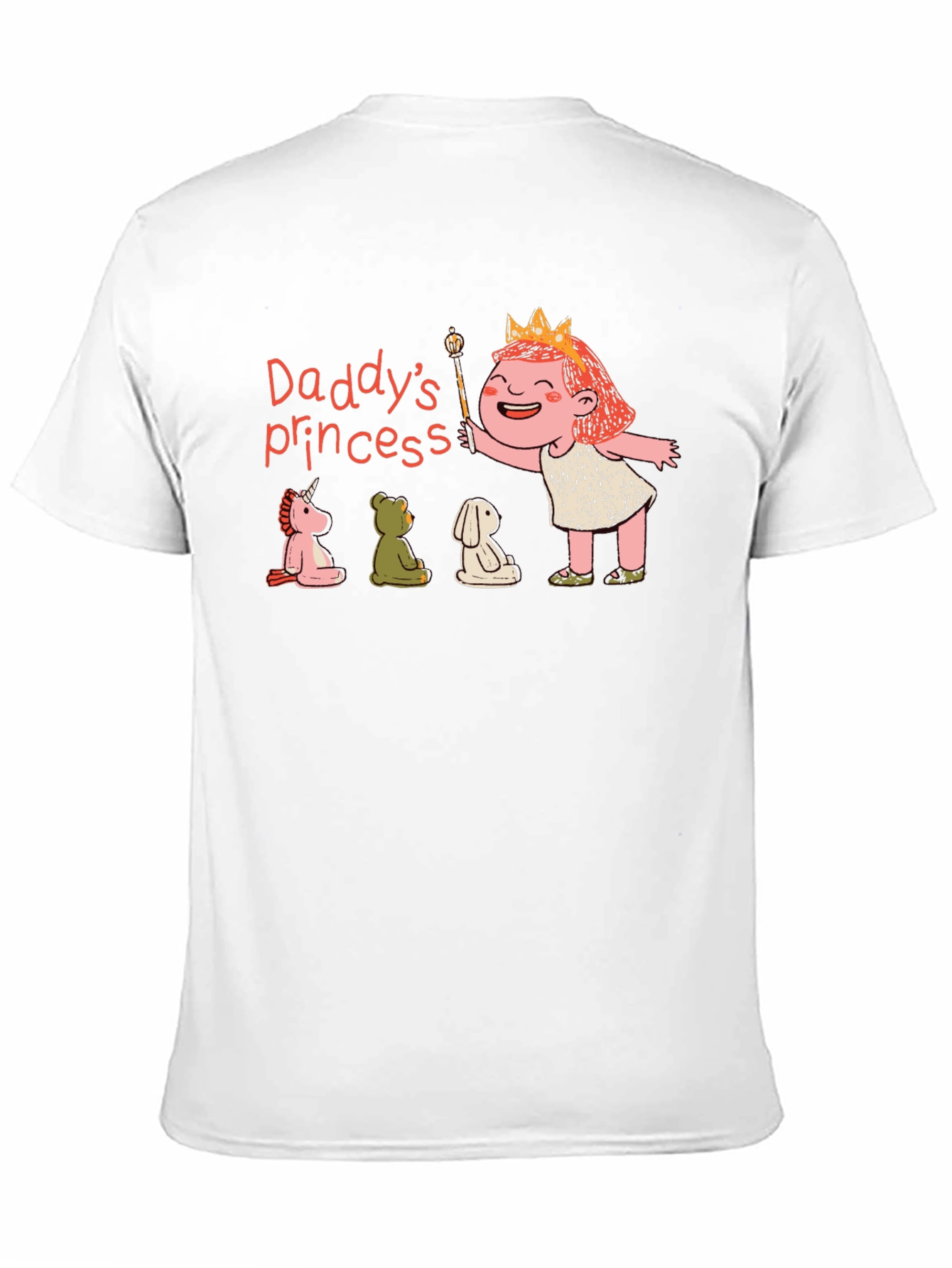 Daddys Princess Graphic T-Shirt - Black