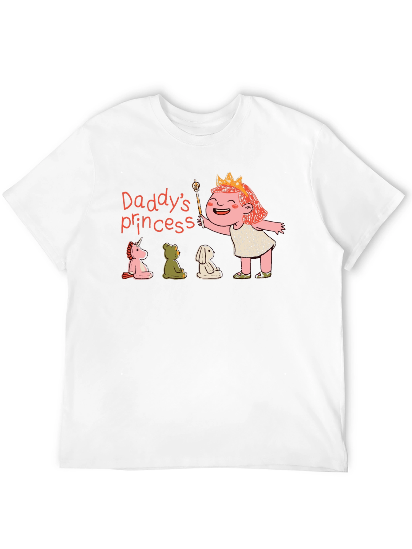 Daddys Princess Graphic T-Shirt - Black
