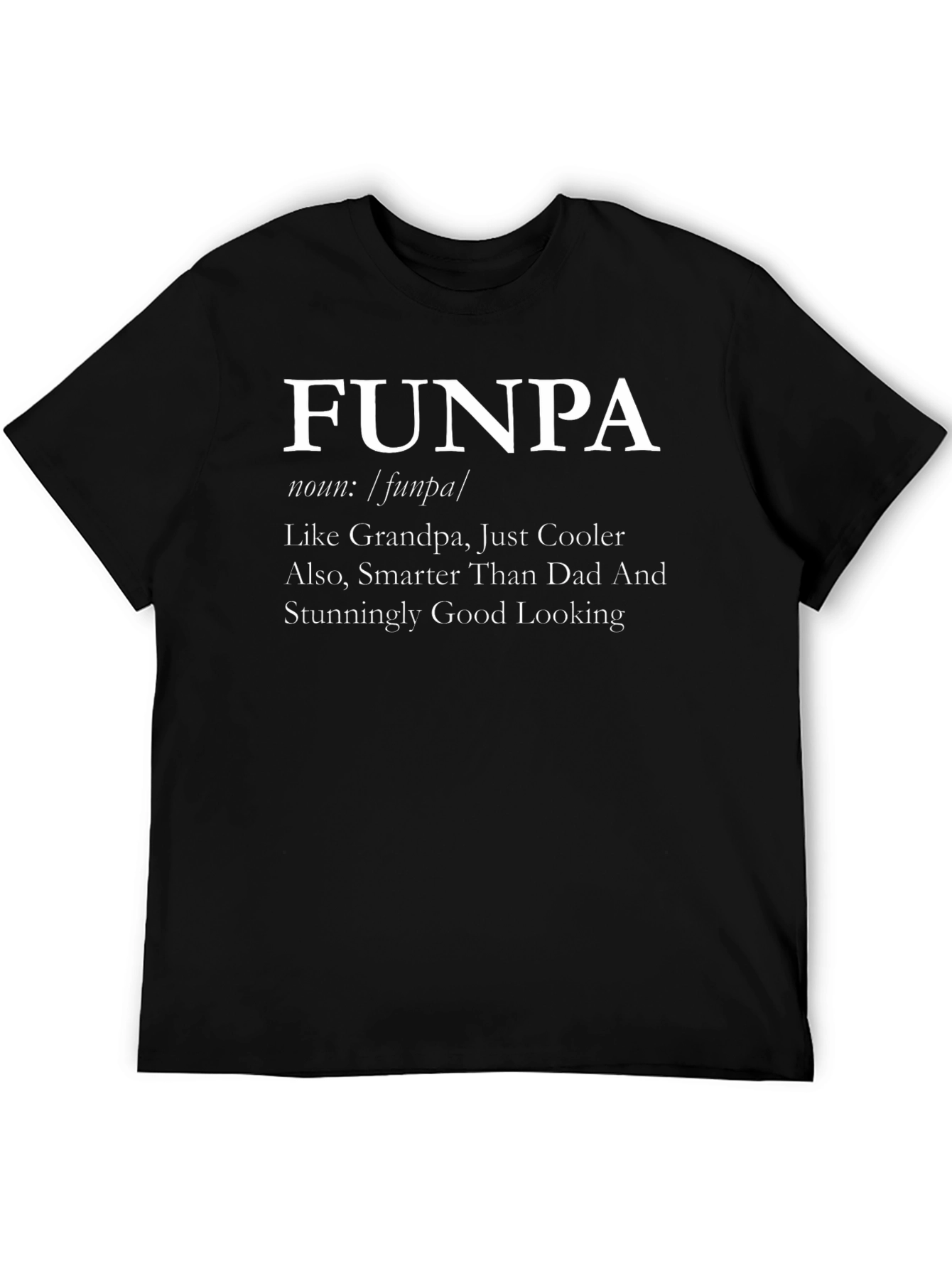 FUNPA Definition T-Shirt - Cool Grandpa Tee
