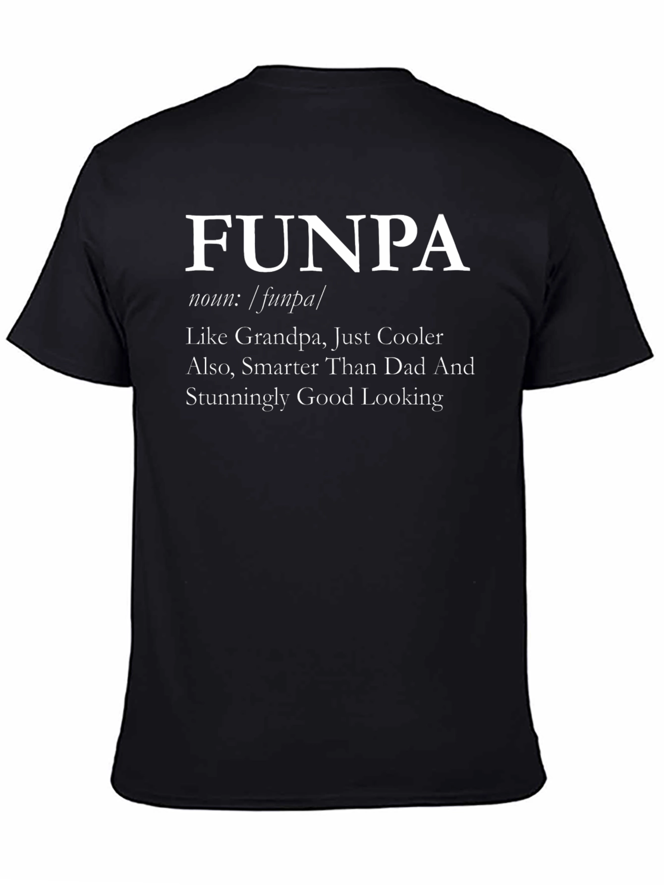 FUNPA Definition T-Shirt - Cool Grandpa Tee