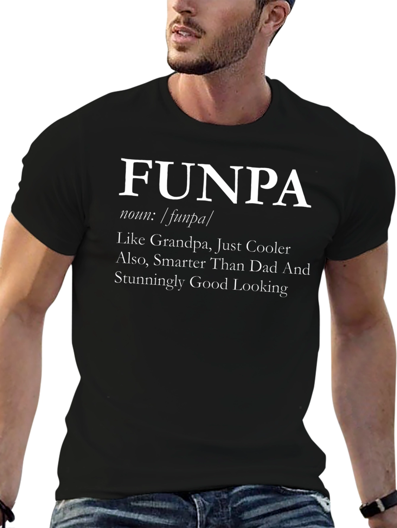 FUNPA Definition T-Shirt - Cool Grandpa Tee