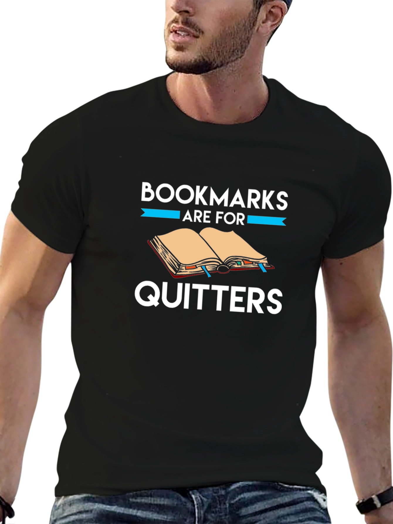 Bookmarks Are For Quitters Graphic Tee