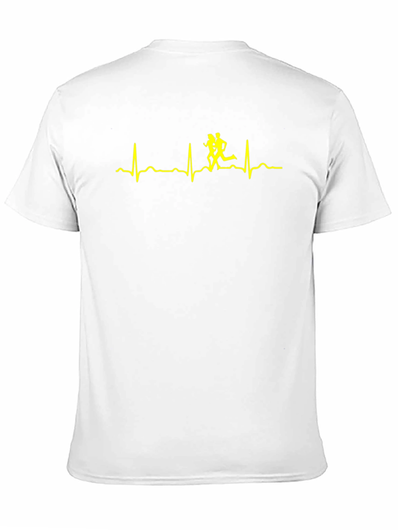 Runners Heartbeat T-Shirt - Black