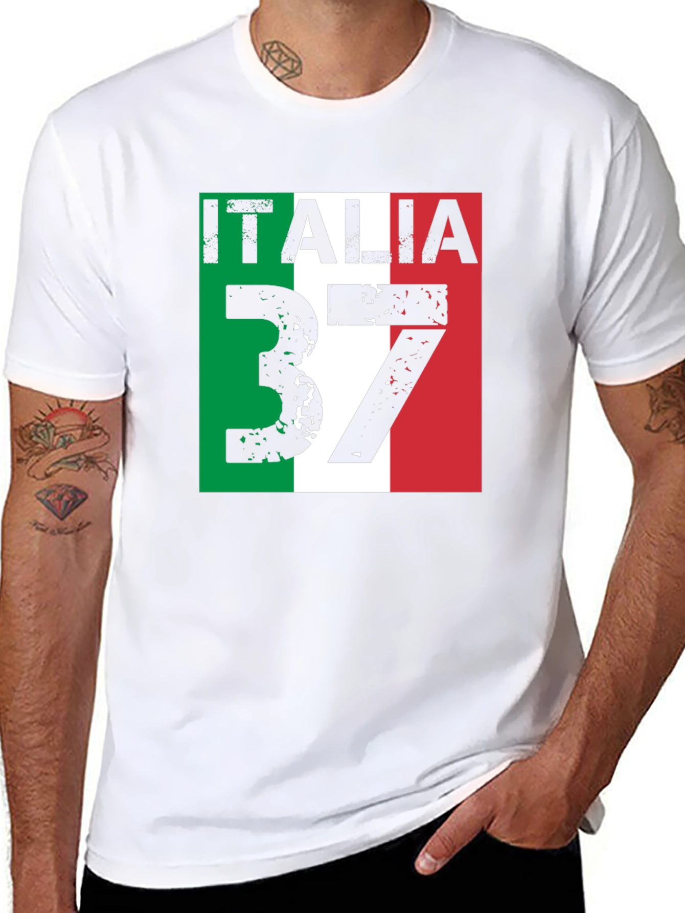 Italia 37 Graphic Tee - Italian Pride