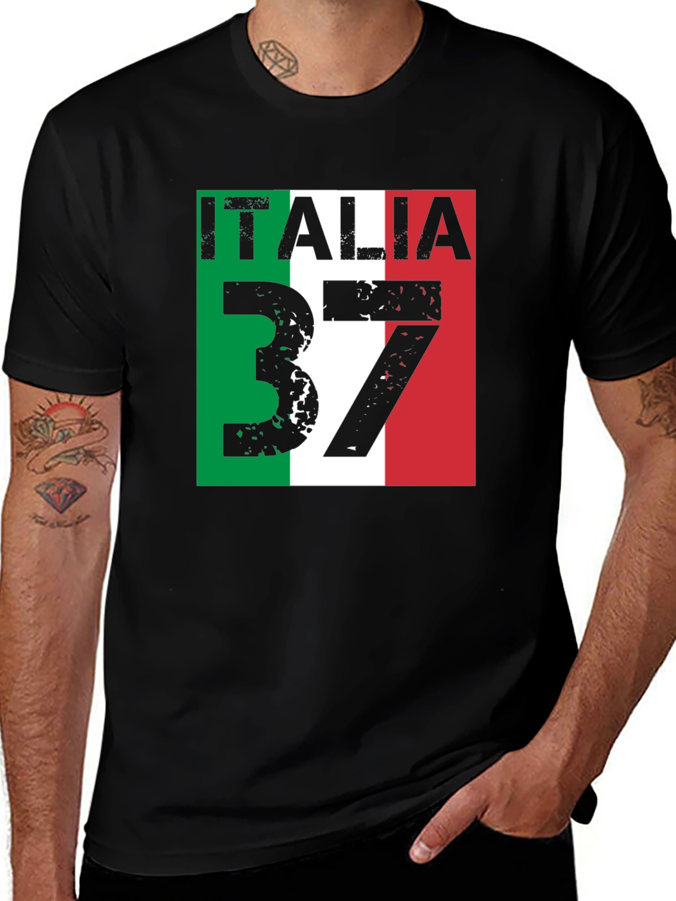 Italia 37 Graphic Tee - Italian Pride