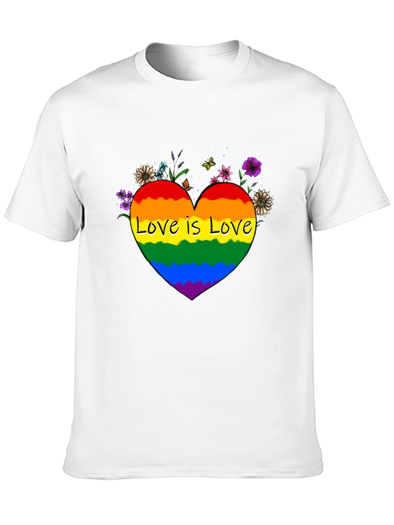 Love is Love Pride Heart T-Shirt