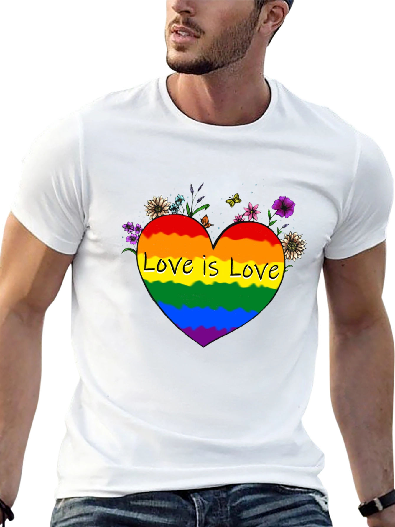Love is Love Pride Heart T-Shirt