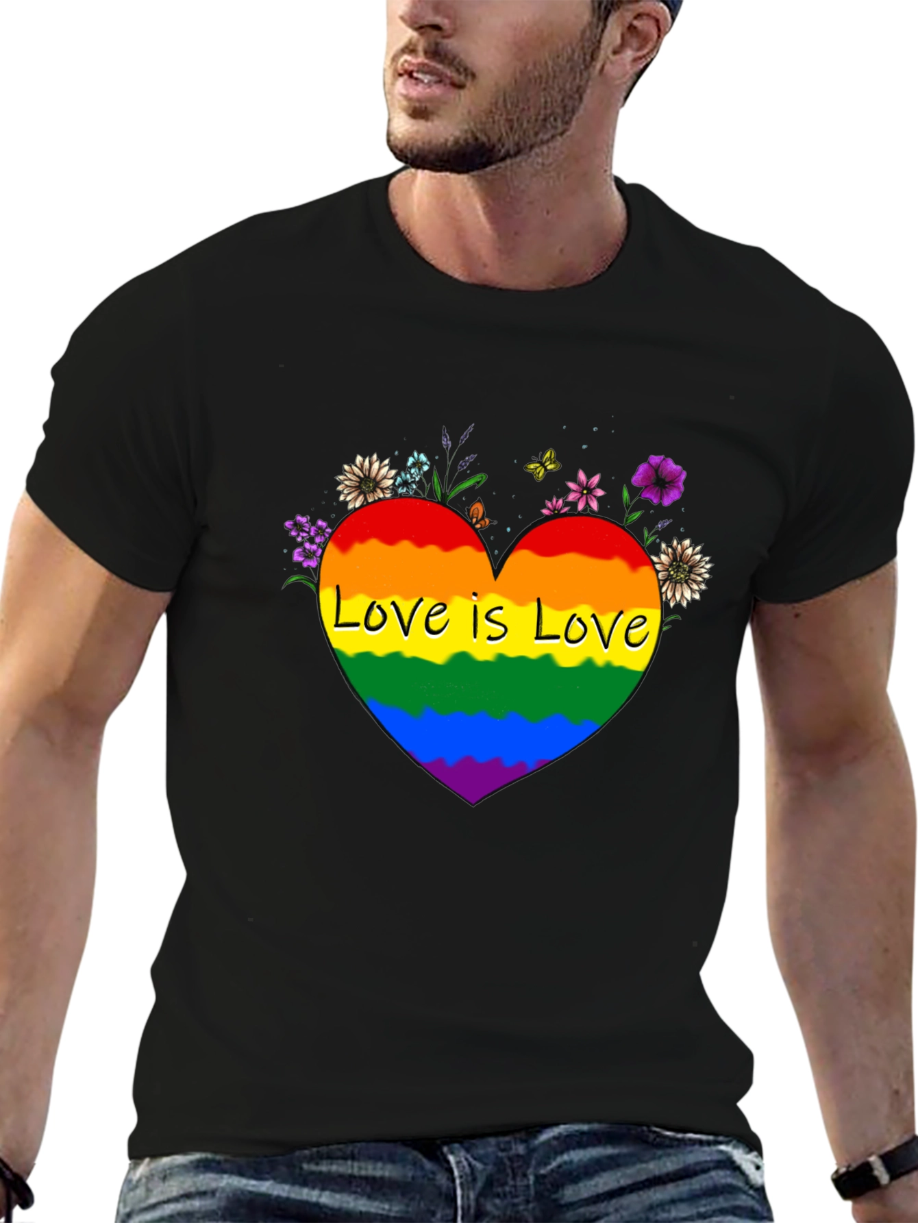 Love is Love Pride Heart T-Shirt