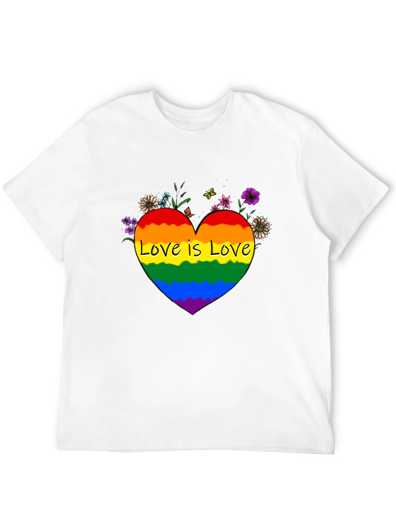 Love is Love Pride Heart T-Shirt