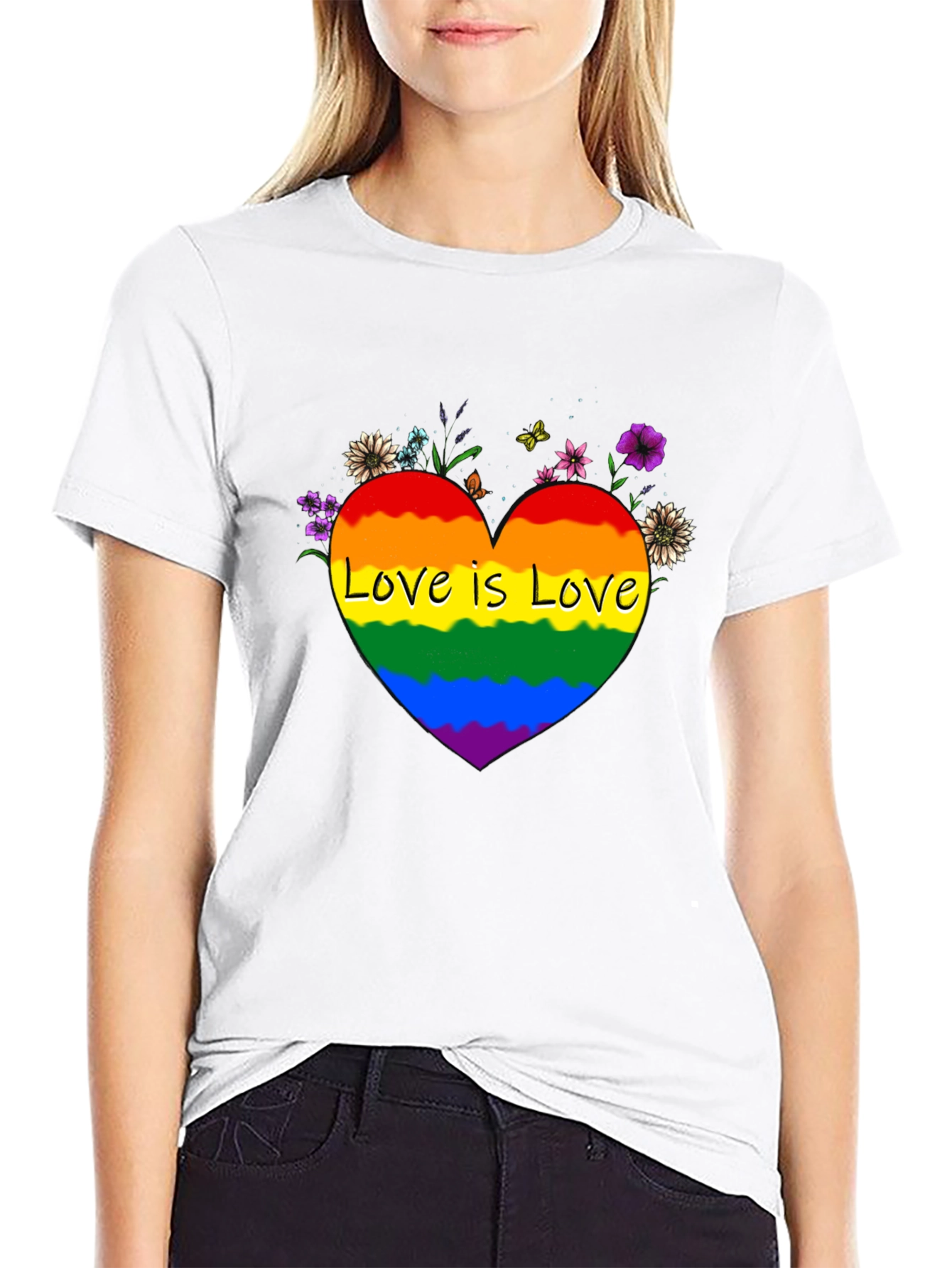 Love is Love Pride Heart T-Shirt