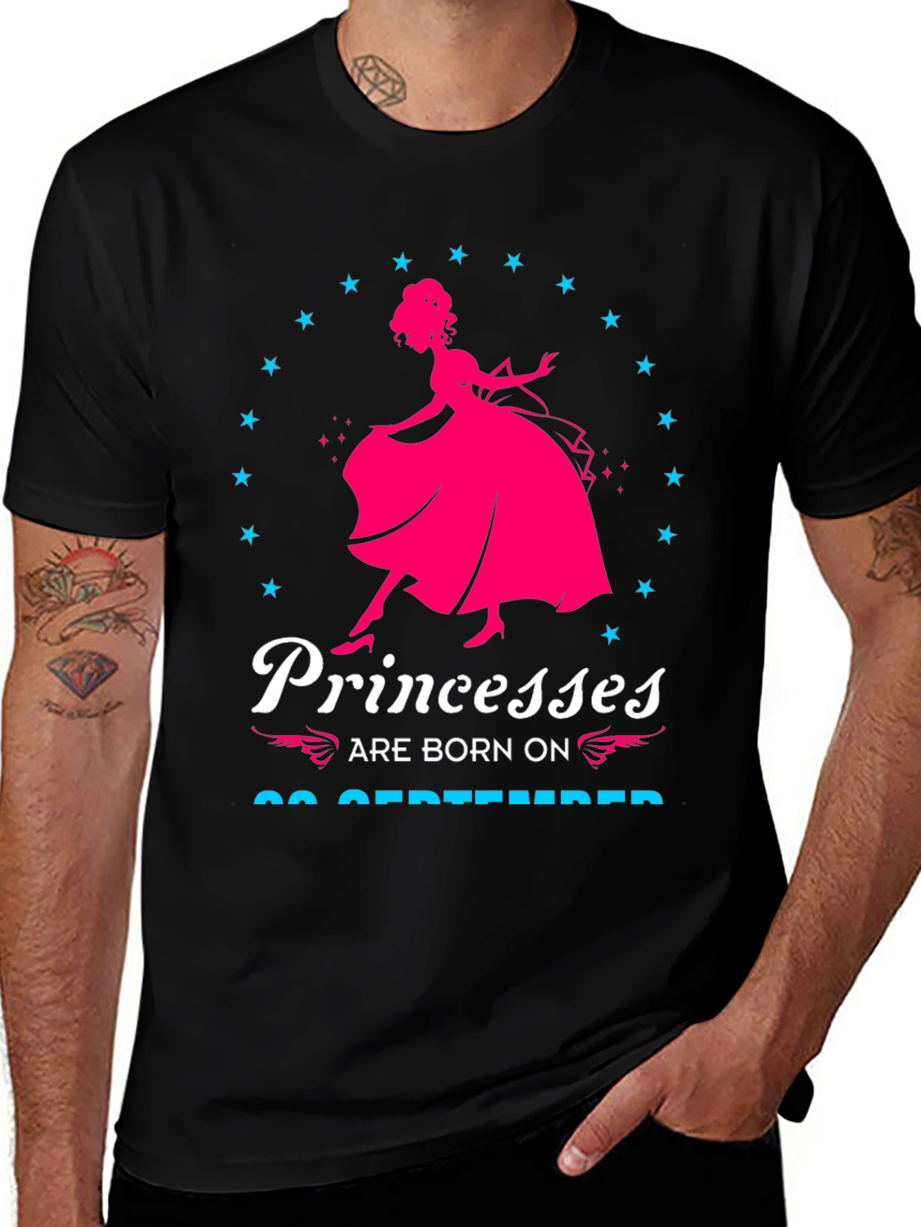 Princesses Born on September Tee