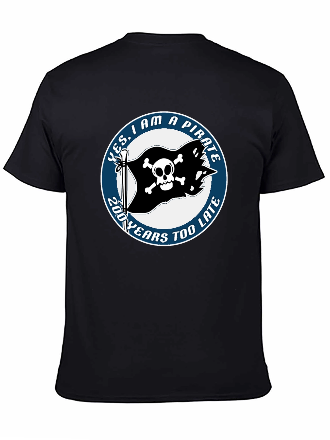 Pirate T-Shirt - Funny Skull and Crossbones Tee