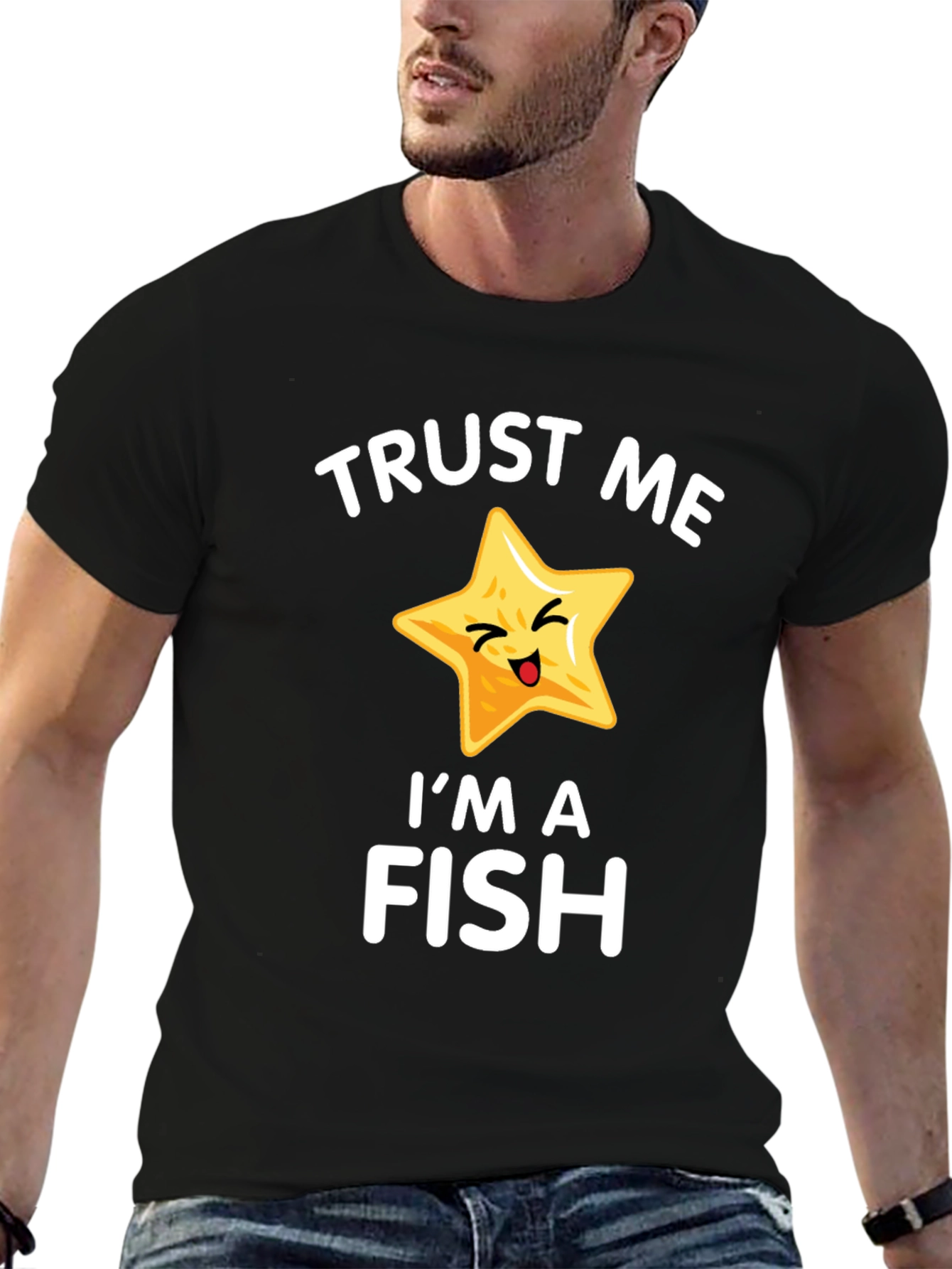Trust Me Im a Fish Funny Starfish T-Shirt