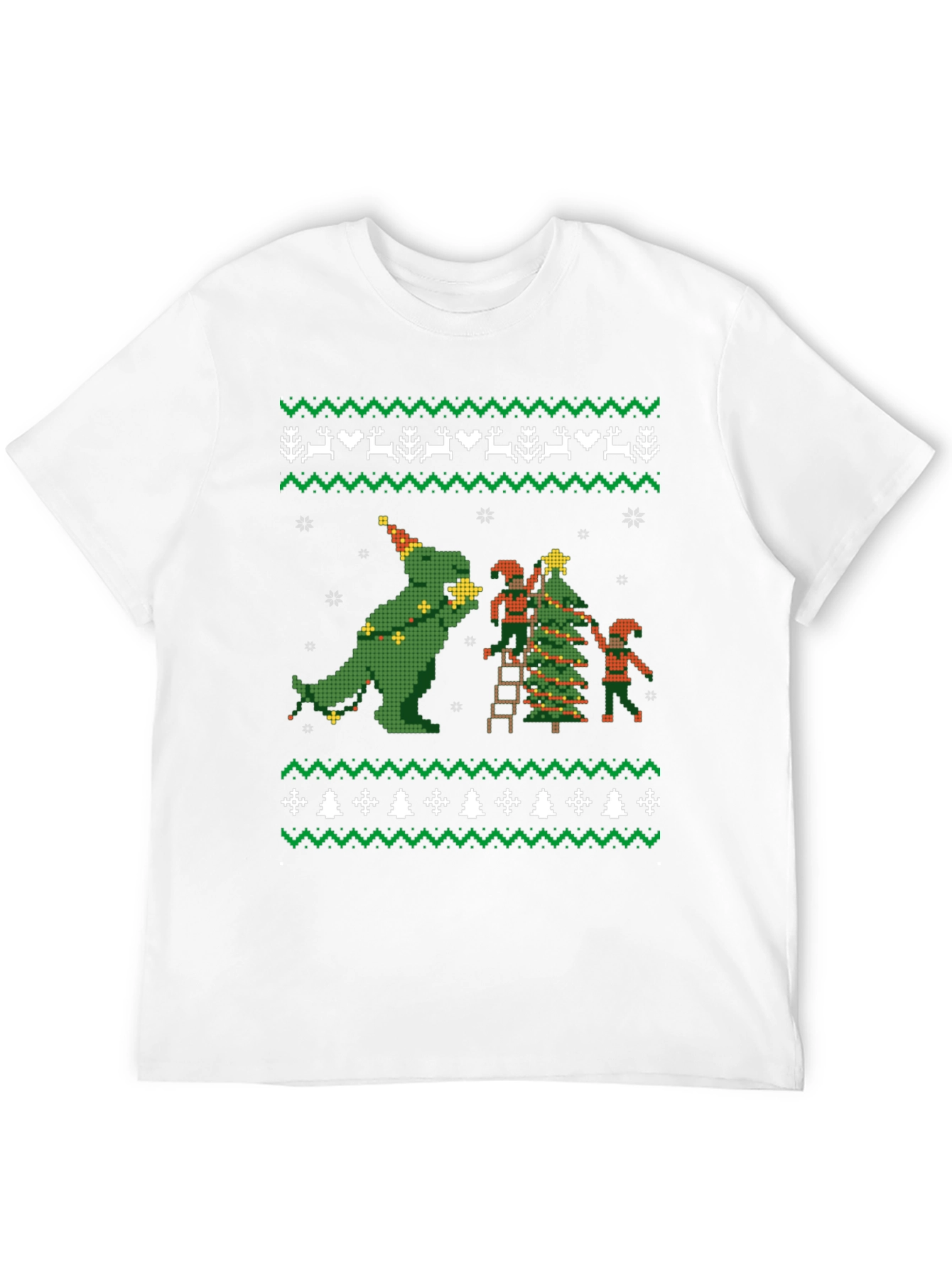 Christmas Dinosaur T-Shirt