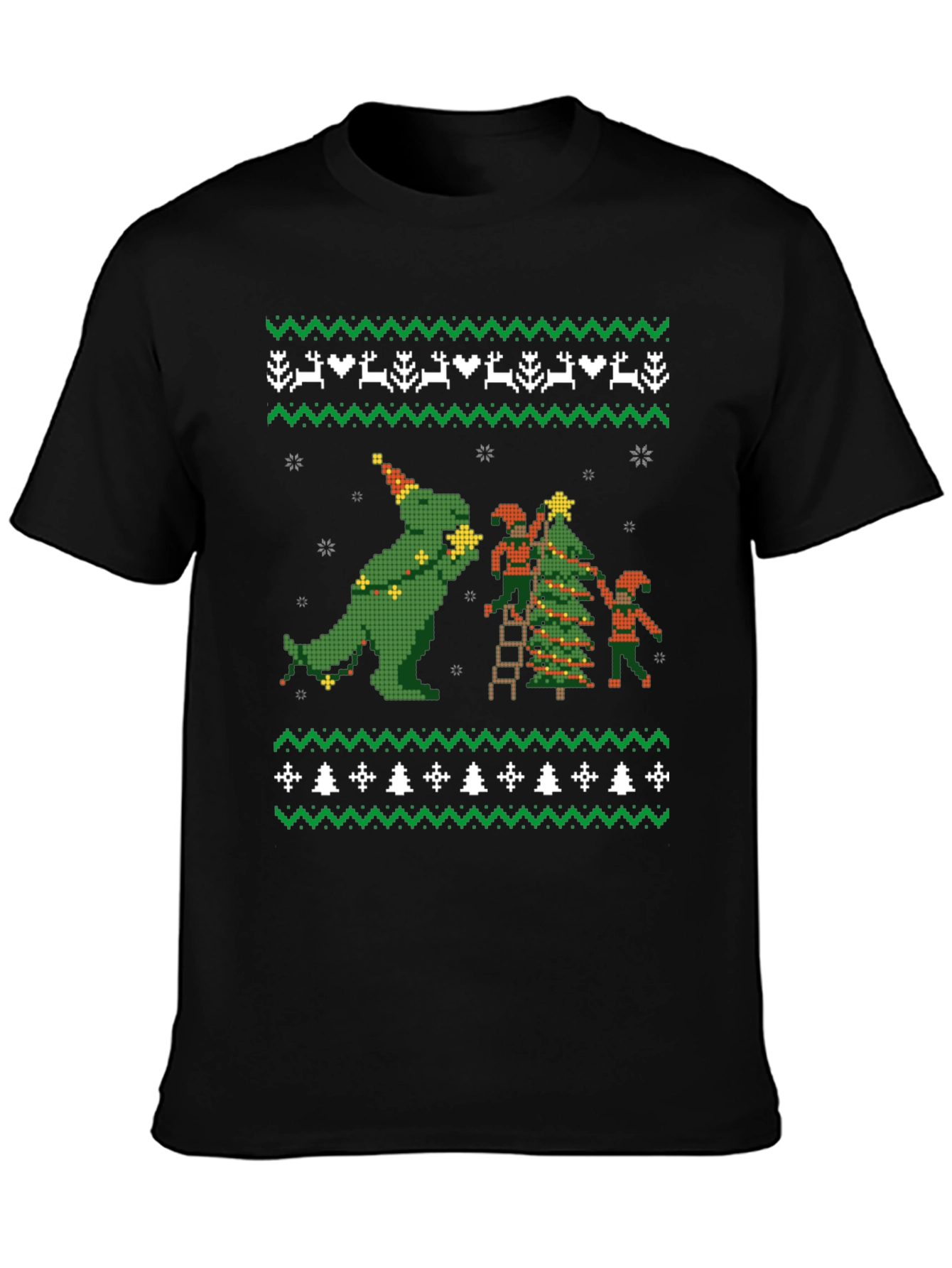 Christmas Dinosaur T-Shirt