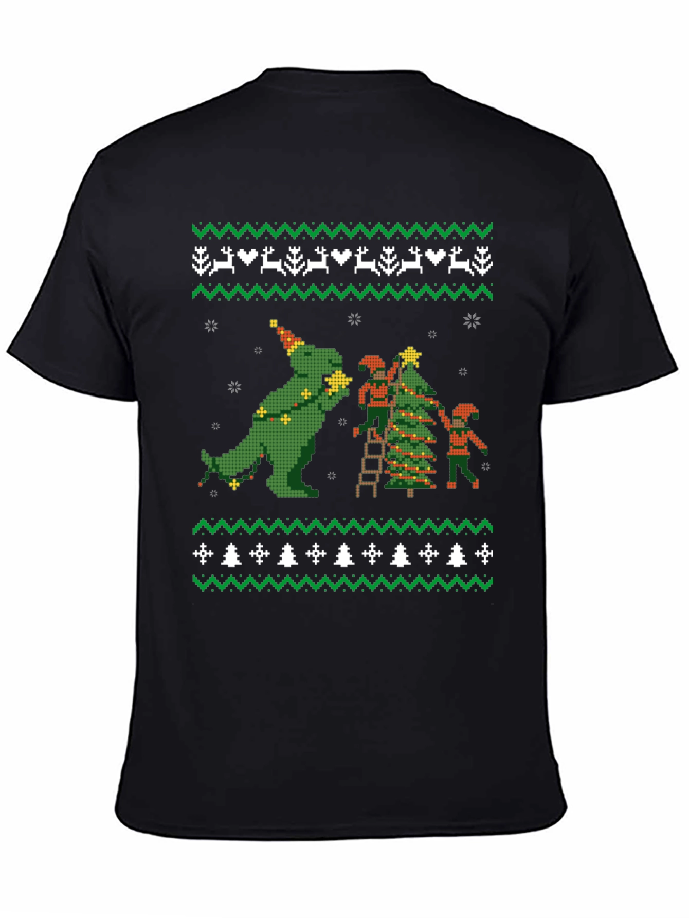 Christmas Dinosaur T-Shirt