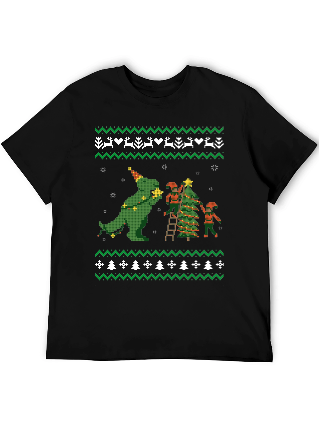 Christmas Dinosaur T-Shirt