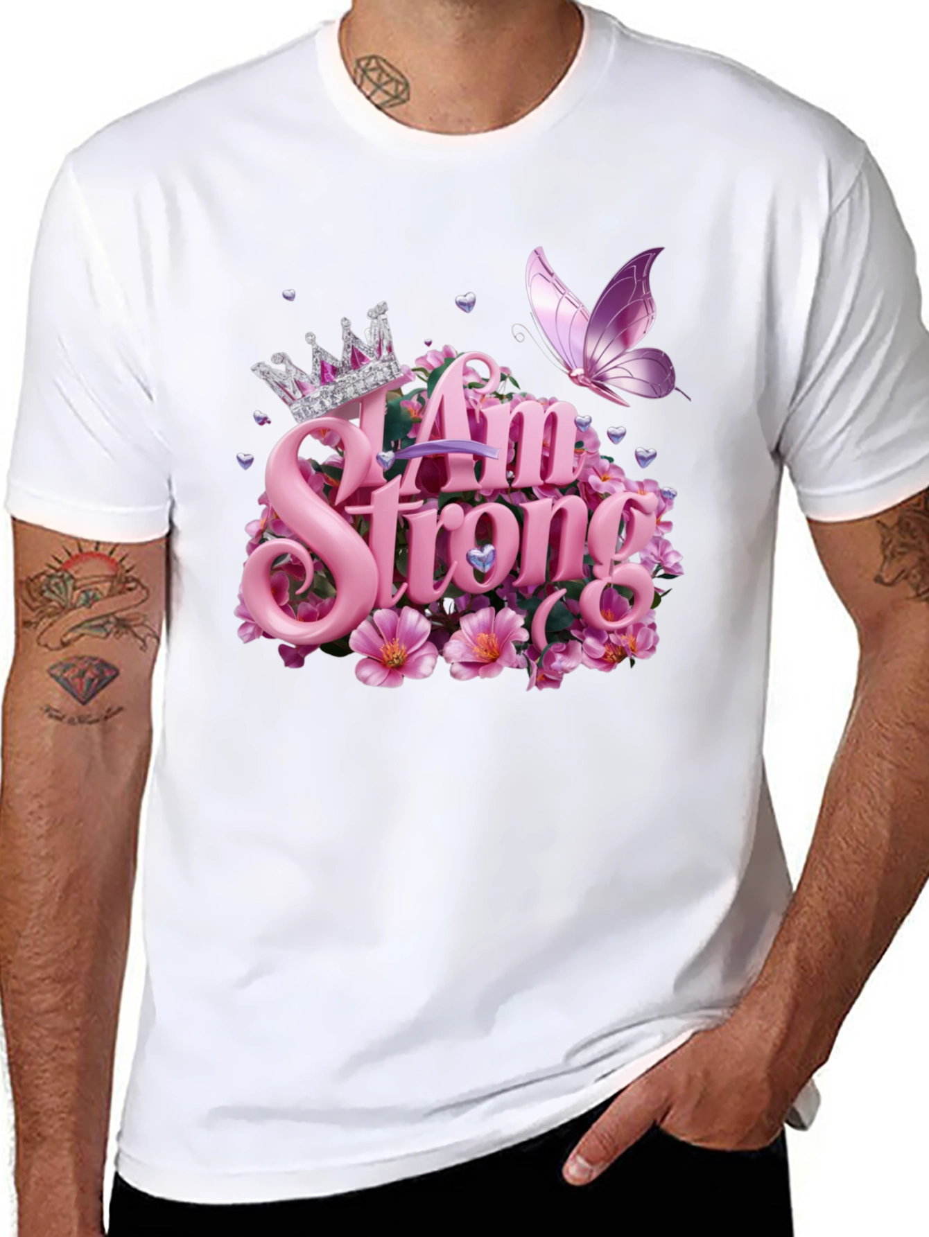 I am Strong Womens Empowerment T-Shirt