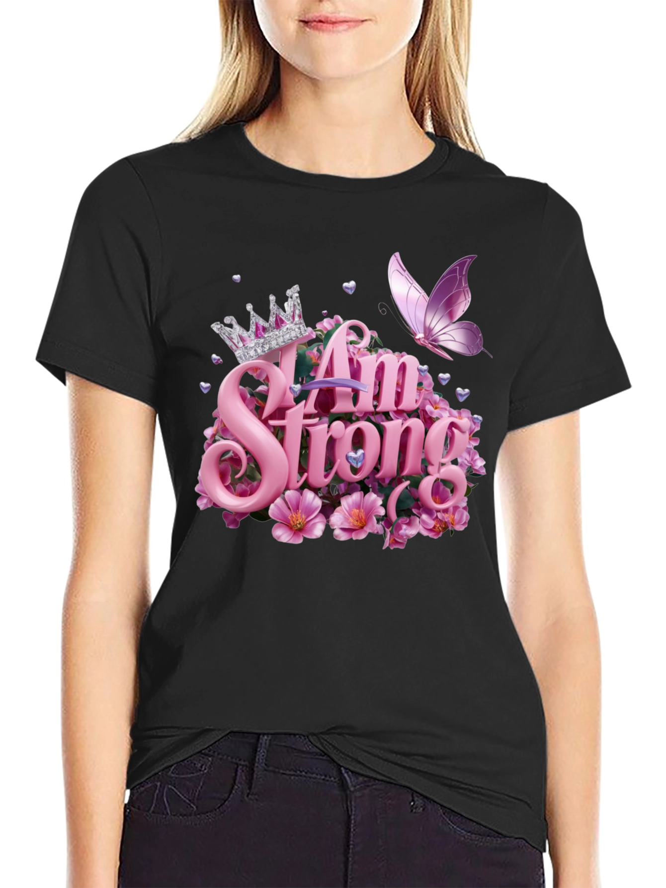 I am Strong Womens Empowerment T-Shirt