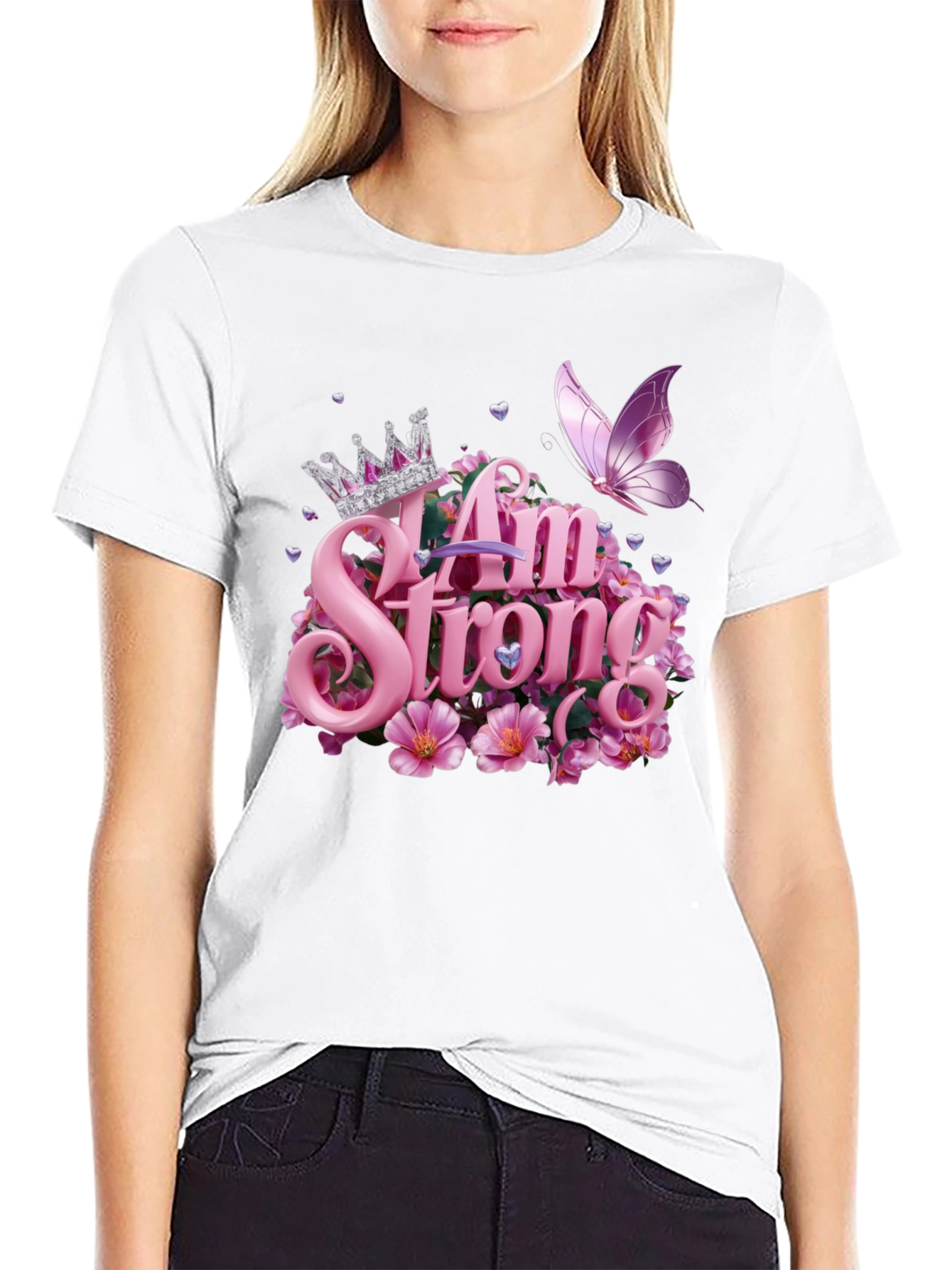 I am Strong Womens Empowerment T-Shirt