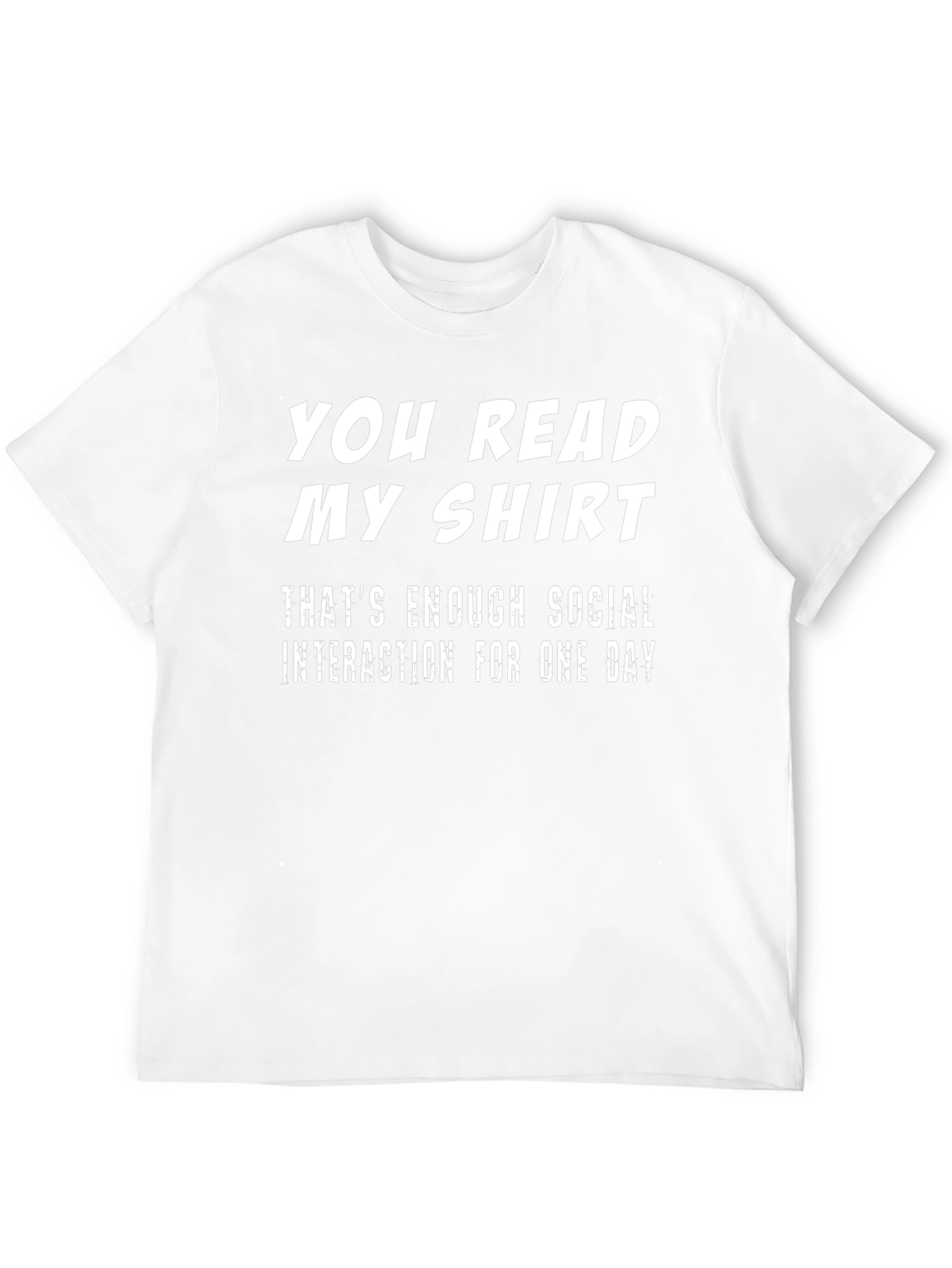 Funny Social Interaction T-Shirt - Introvert Humor