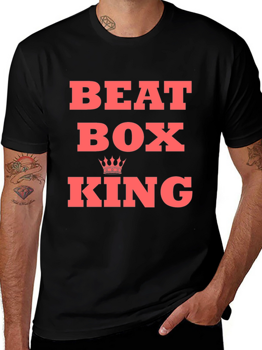 Beat Box King Black T-Shirt