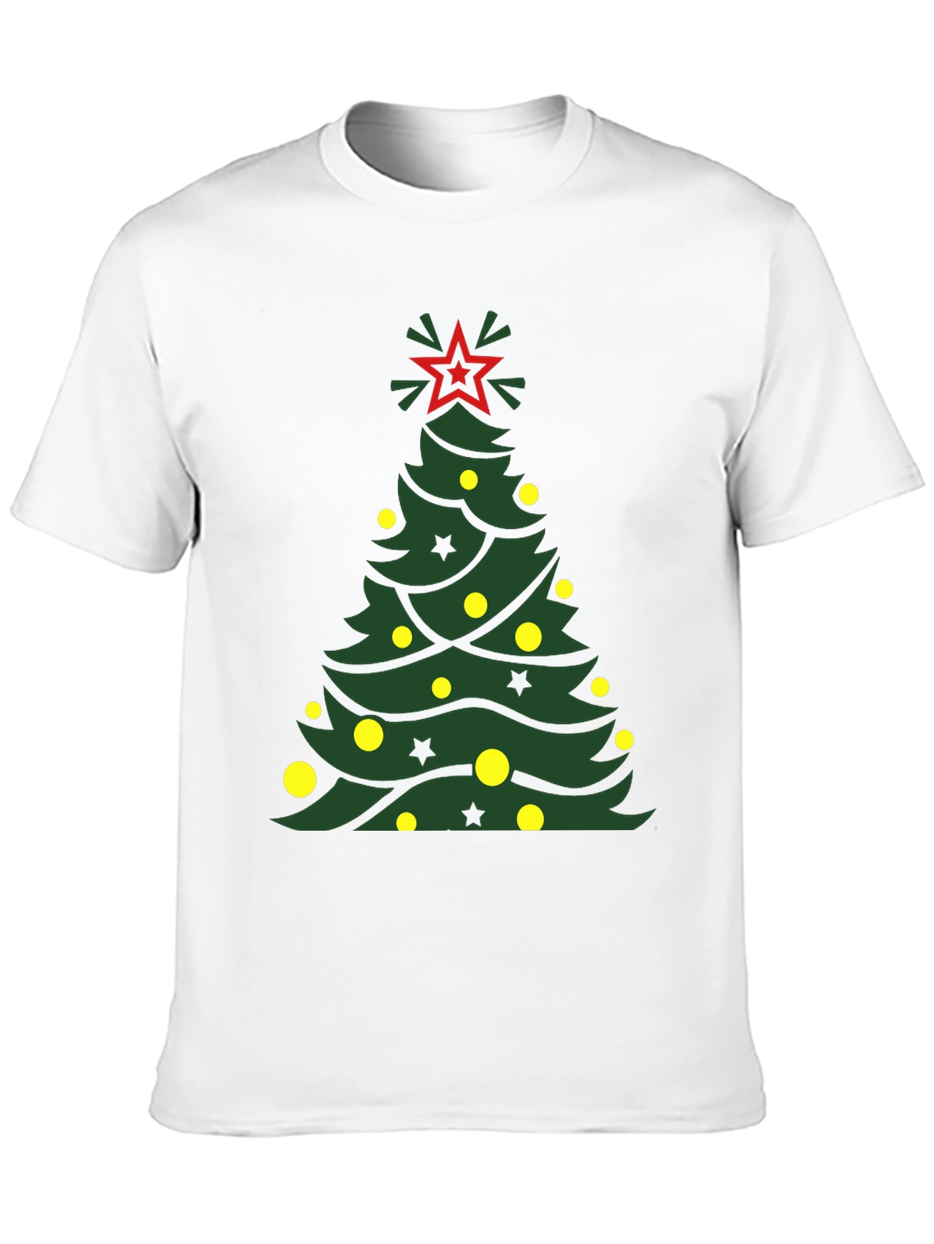 Festive Christmas Tree Graphic Tee
