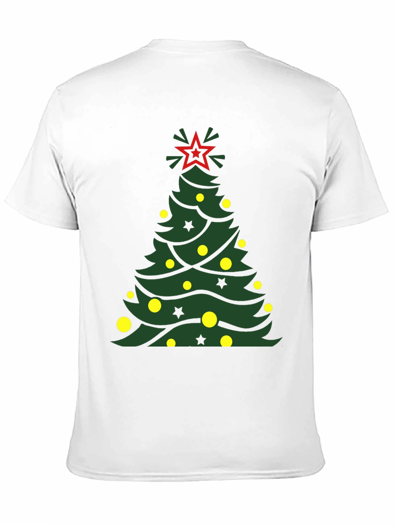 Festive Christmas Tree Graphic Tee