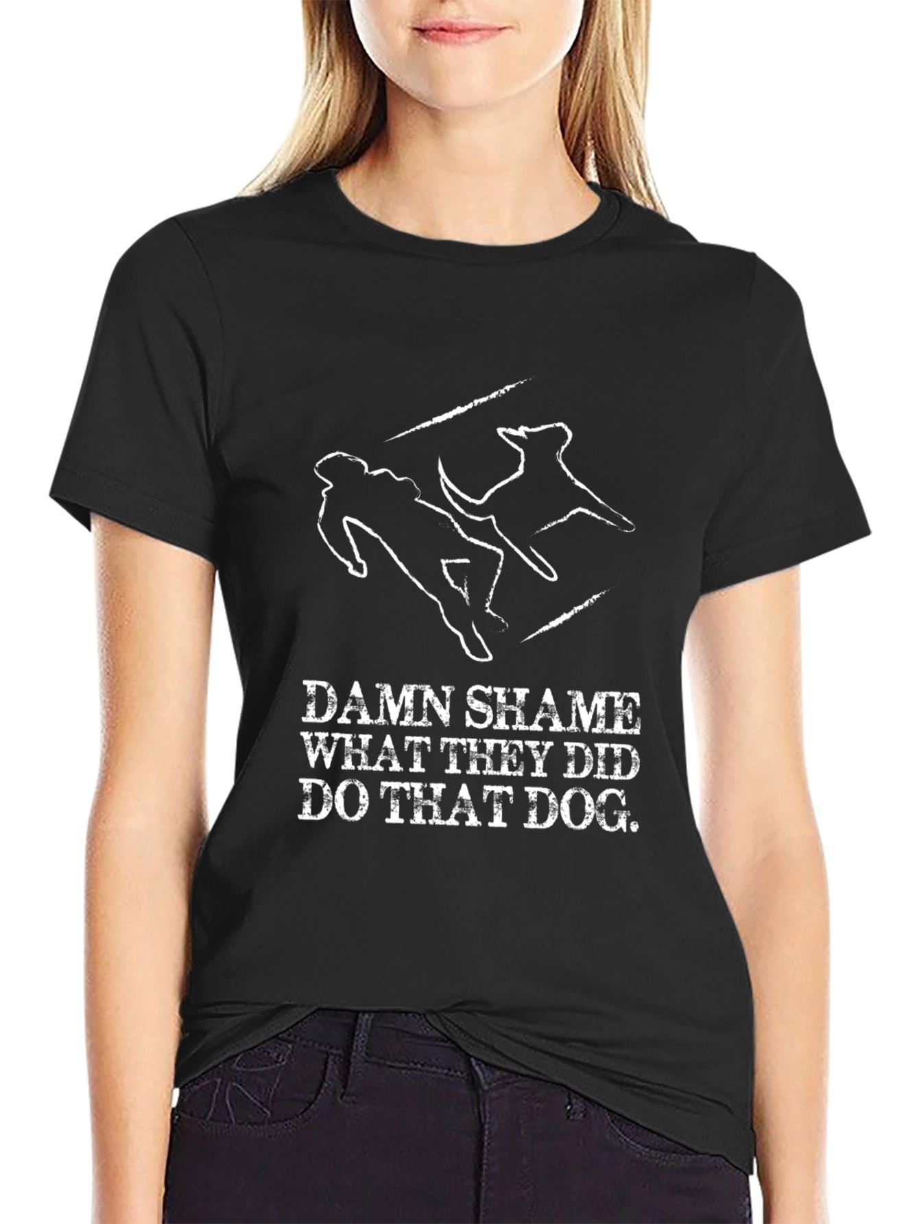 Damn Shame Dog T-Shirt