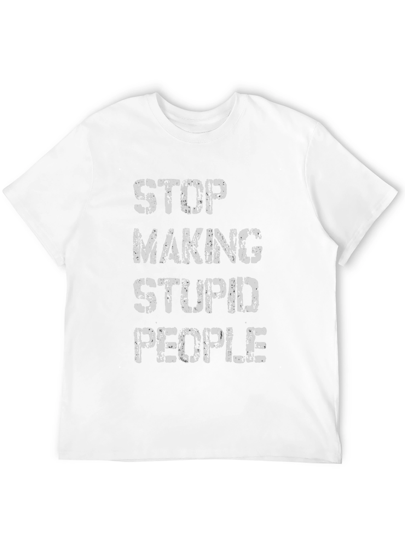 Stop Making Stupid People Graphic Tee - Black